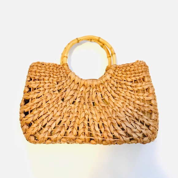Straw Summer Purse - Picture 2 of 7